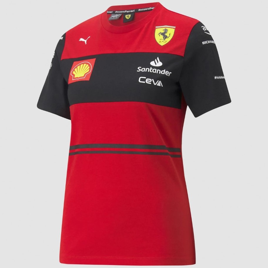 Polera de Mujer PUMA Scuderia Ferrari F1 Oficial 2022