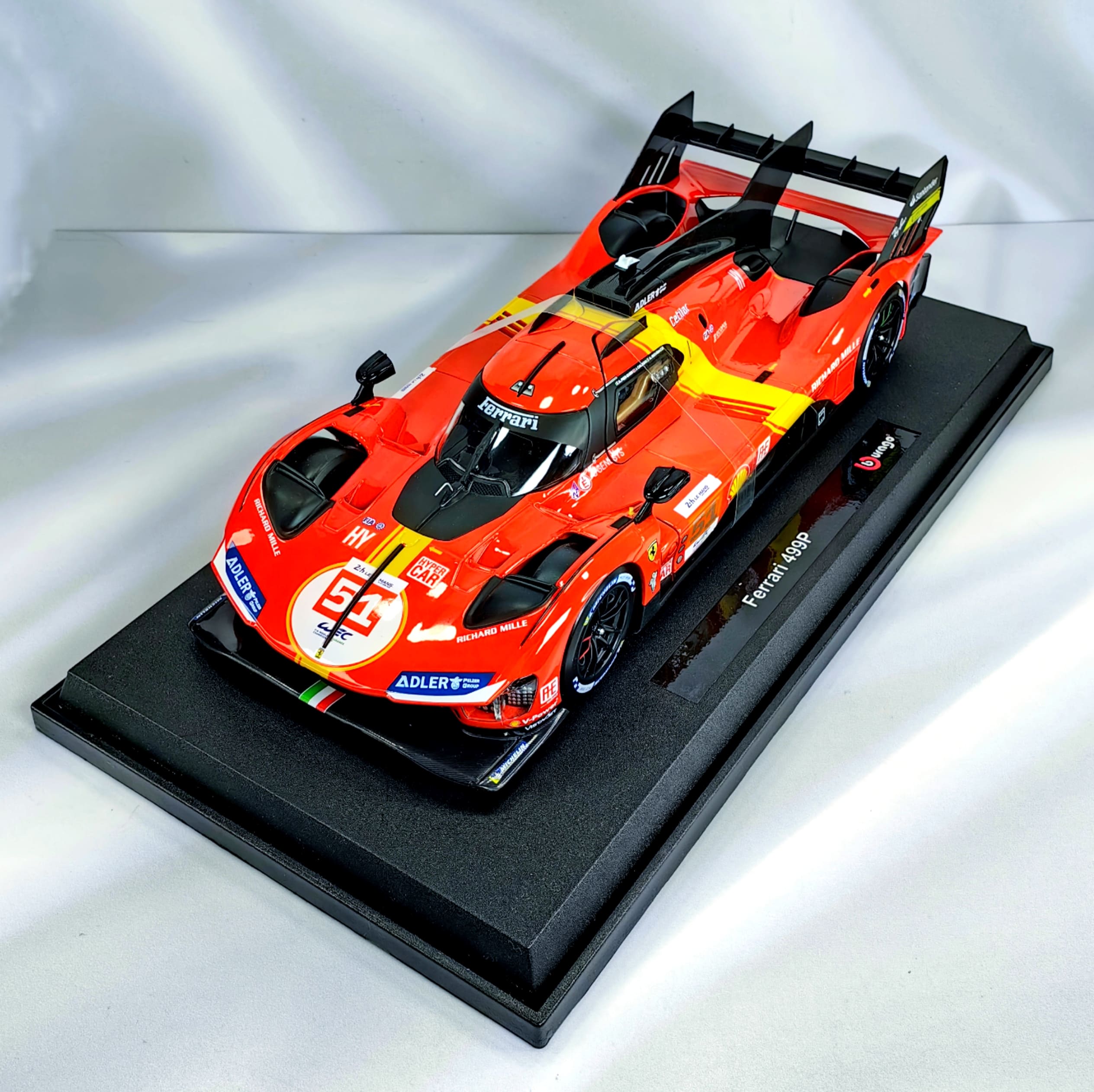 Ferrari 499P LeMans 2023 #51 Caja Normal Burago 1:18