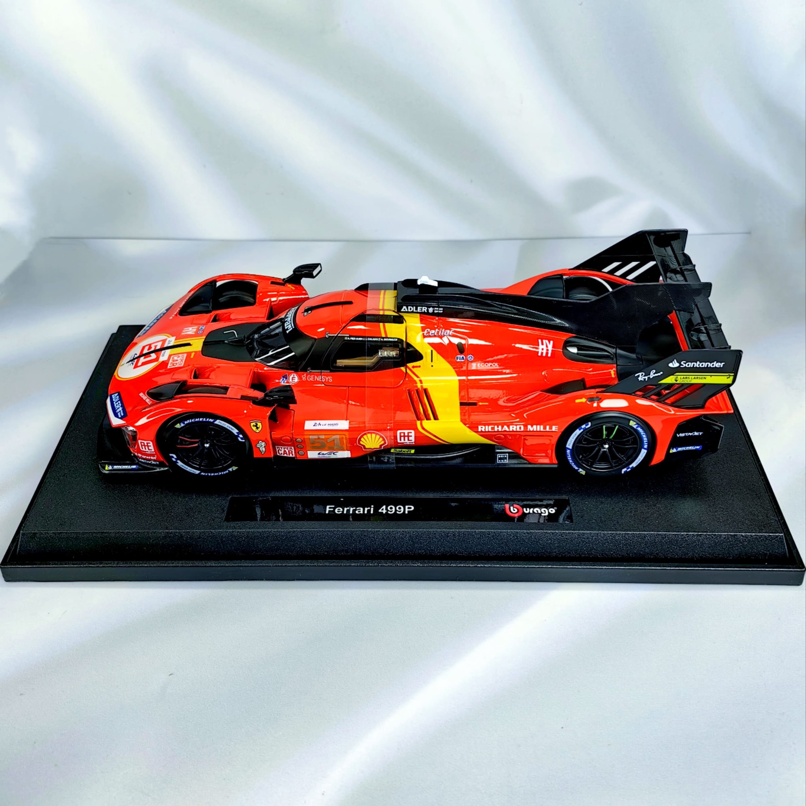 Ferrari 499P LeMans 2023 #51 Caja Normal Burago 1:18