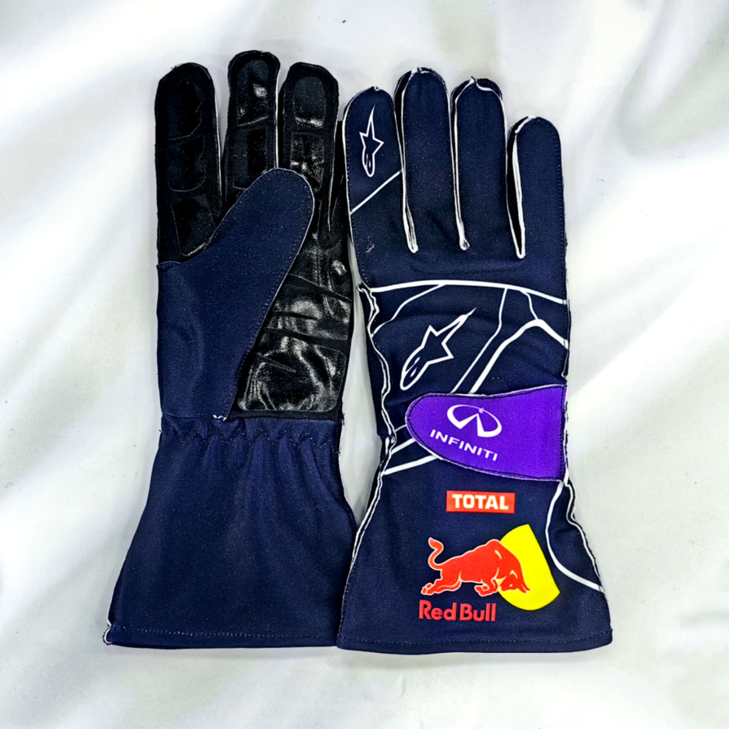 Guante de Competición RedBull Racing Modelo Alpinestar Azul