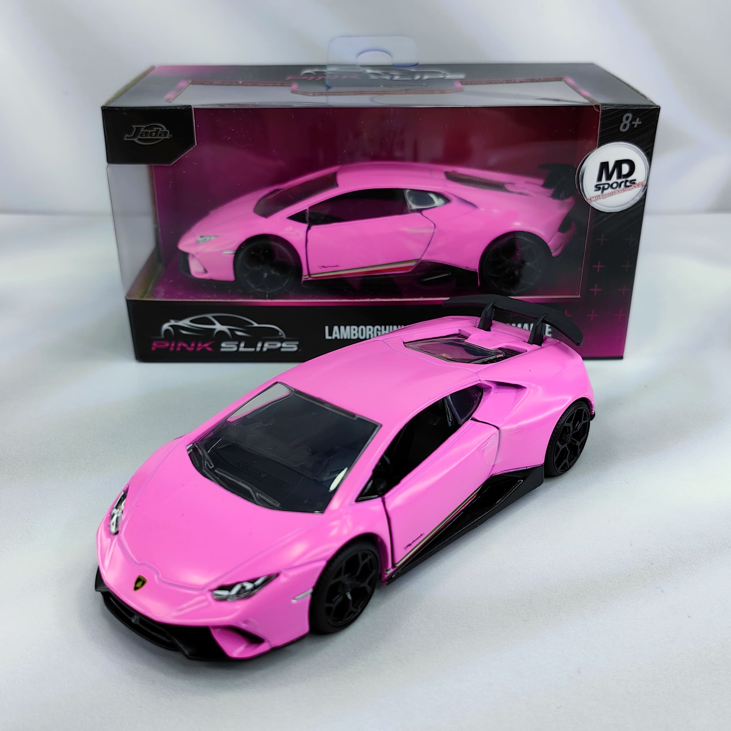 Auto Colección Pink Slips Lamborghini Huracan Rosa Jada 1:32