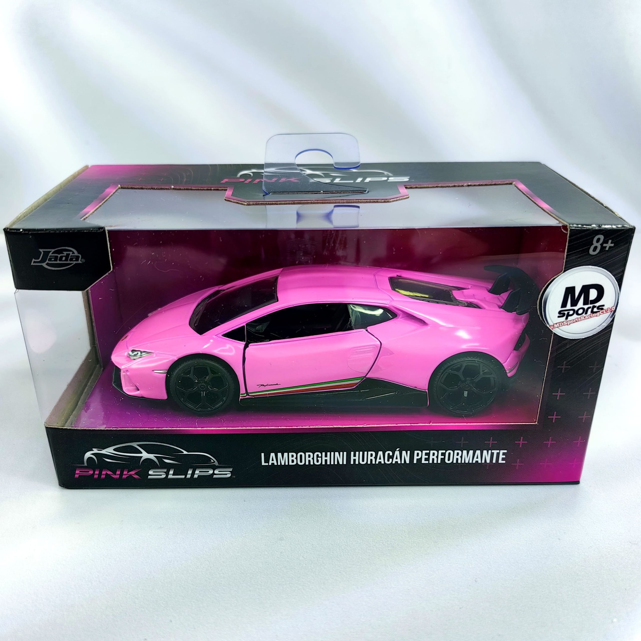 Auto Colección Pink Slips Lamborghini Huracan Rosa Jada 1:32