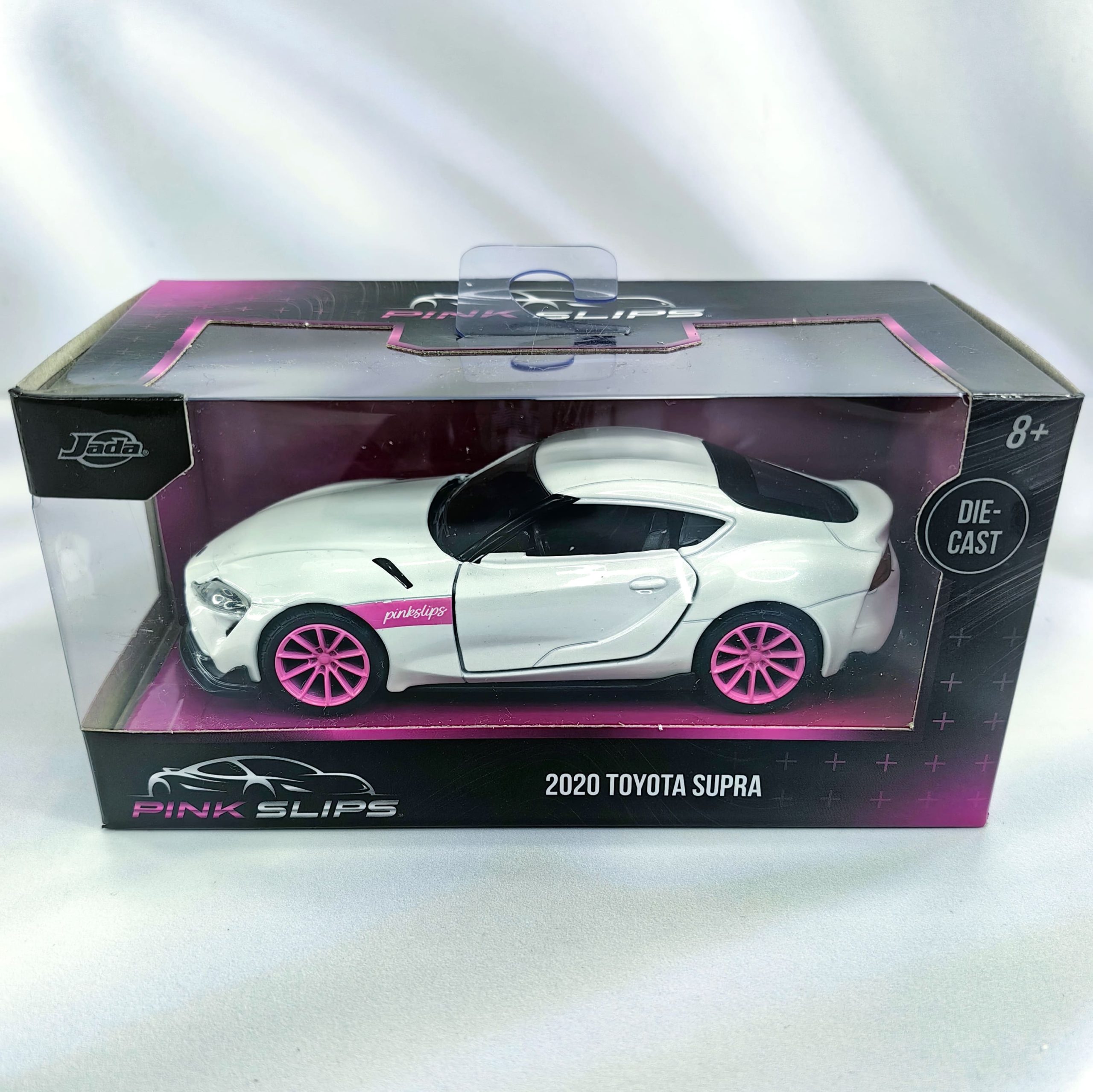 Auto Colección Pink Slips Toyota Supra 2020 Blanco Jada 1:32