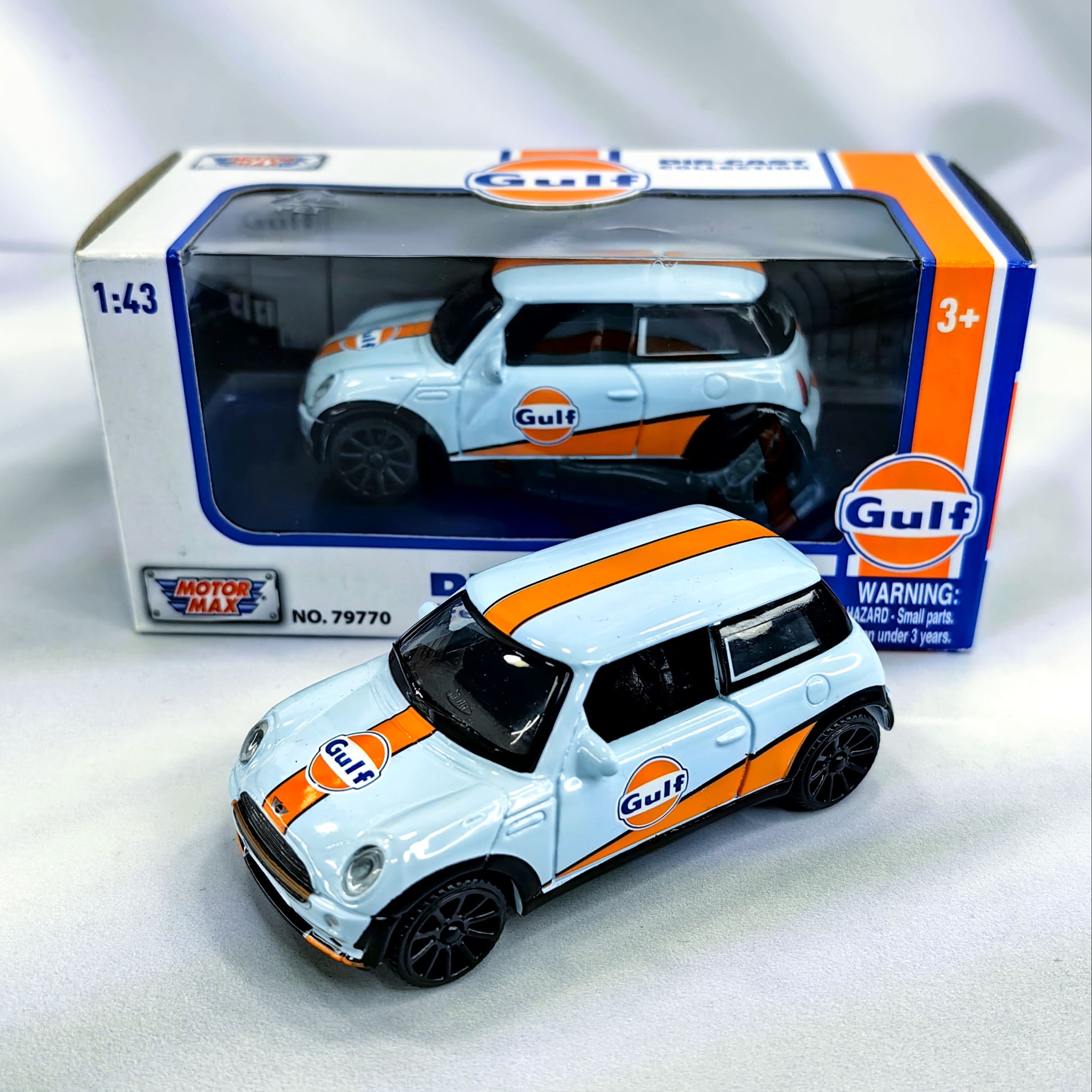 Auto Colección Gulf MiniCooper Motormax 1:43