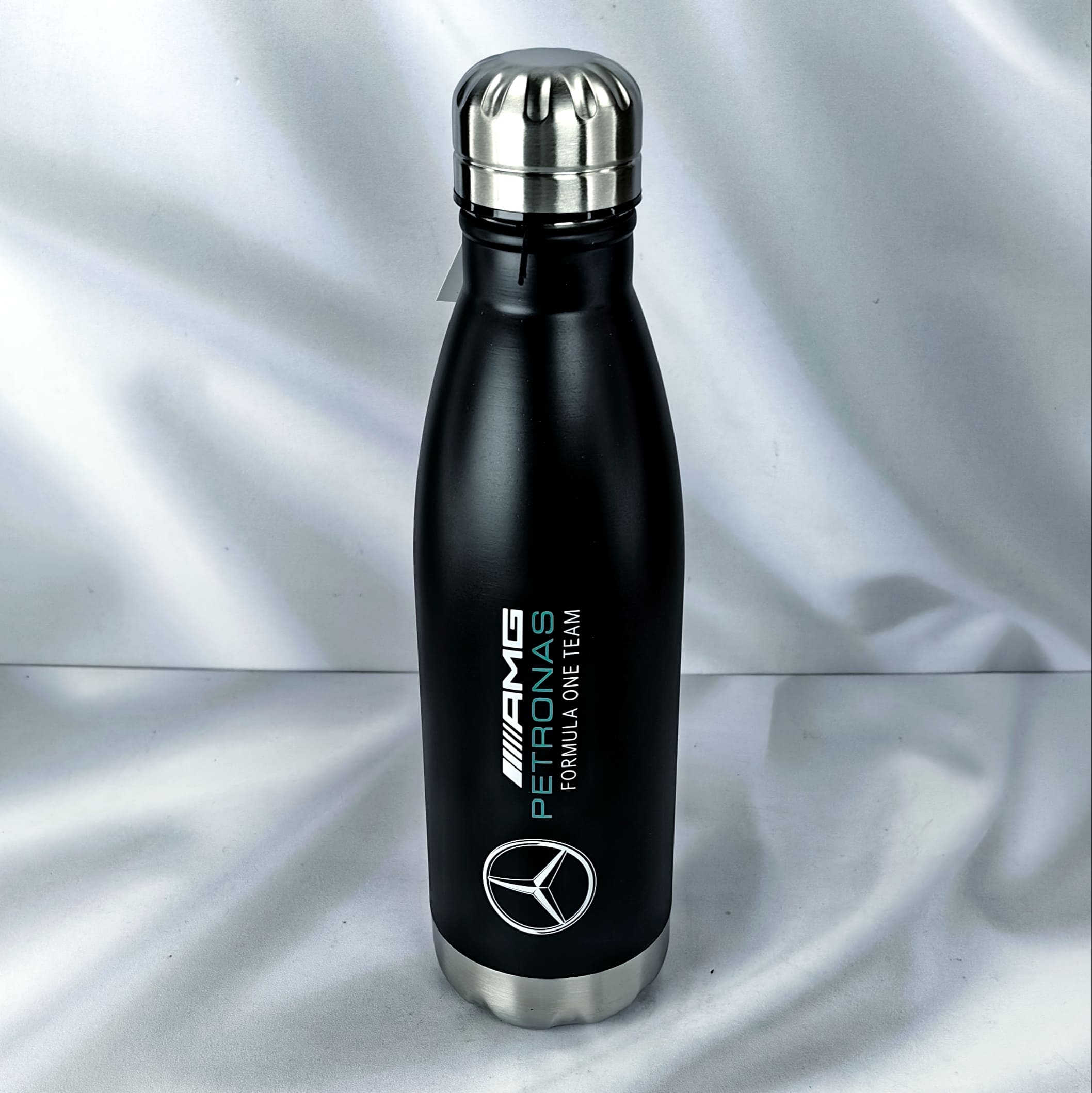 Botella De Agua Oficial Formula 1 Equipo Mercedes 500ml Acero Inoxidable