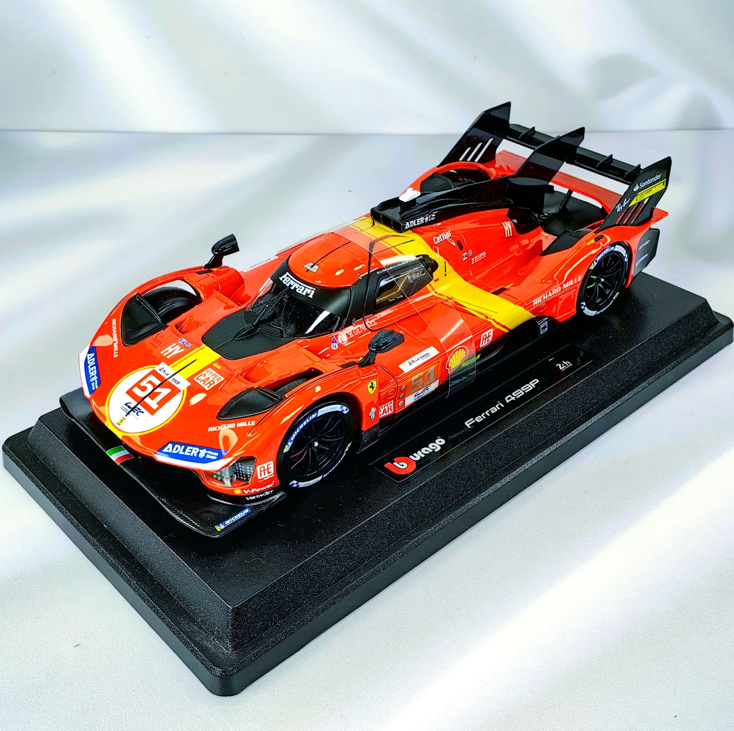 Ferrari 499P LeMans 2023 #51 Caja Normal Burago 1:24