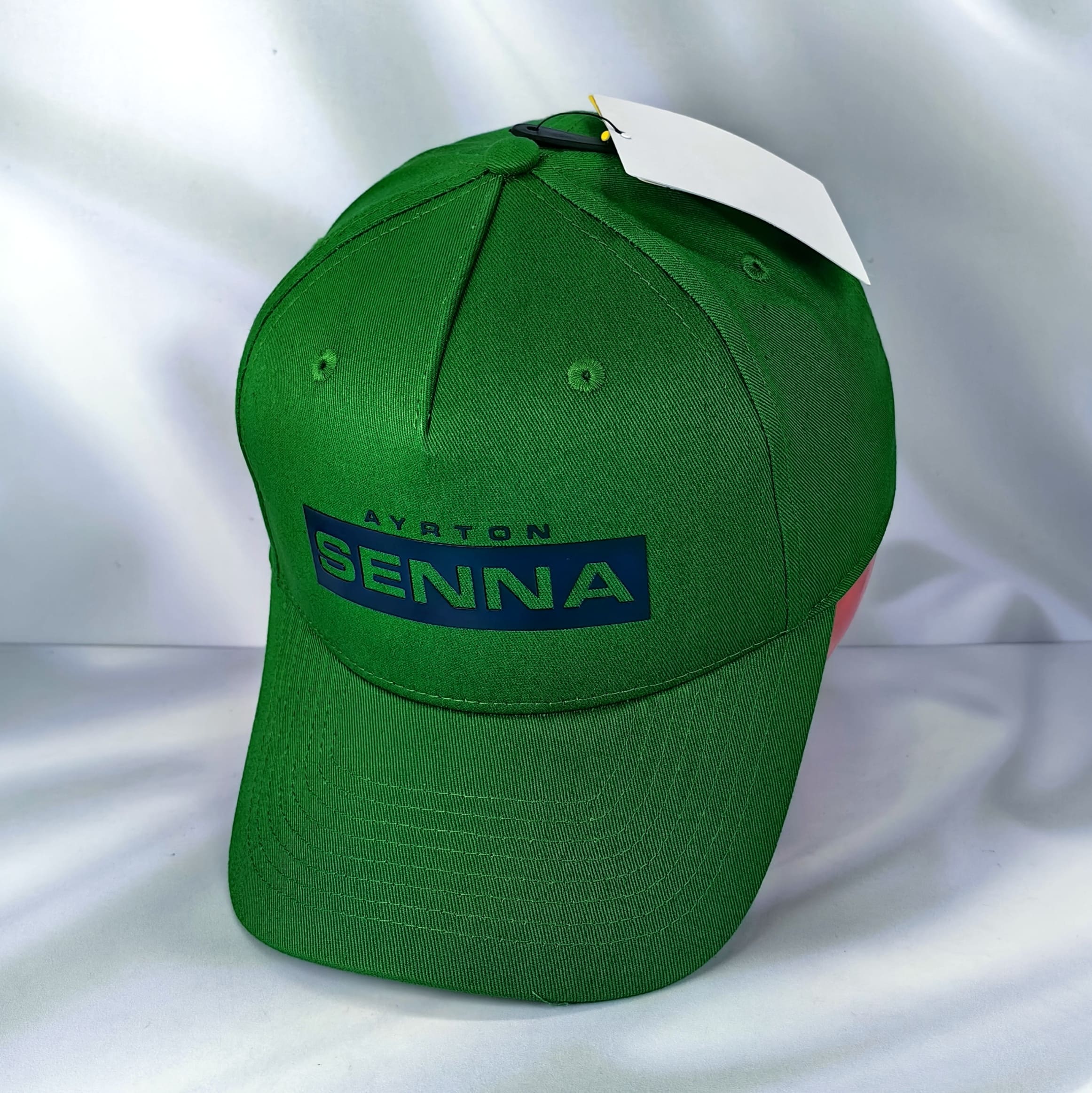 Gorro Jockey Oficial Ayrton Senna Colección Basic Verde