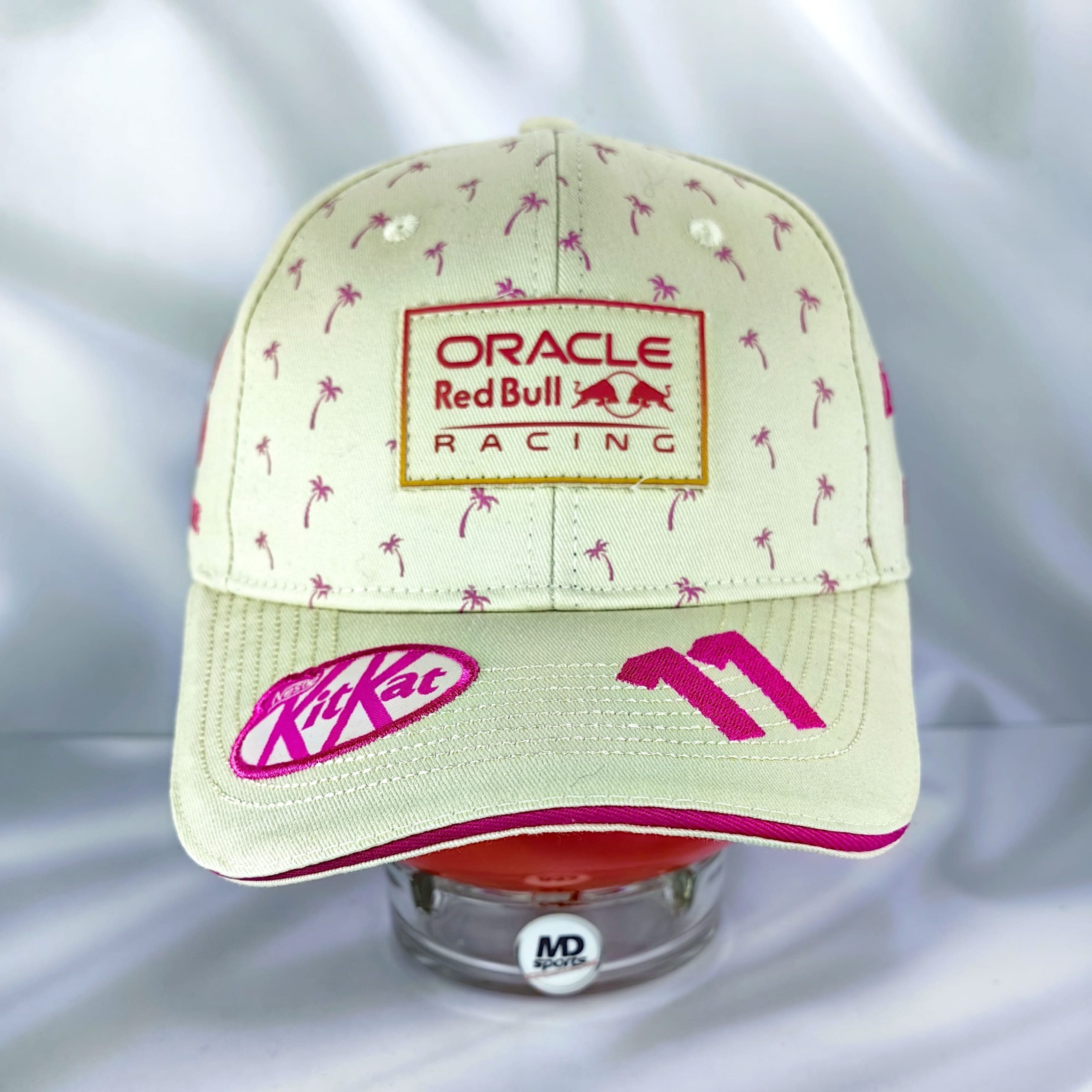 Gorro RedBull Checo Perez 2024 GP Miami Crema