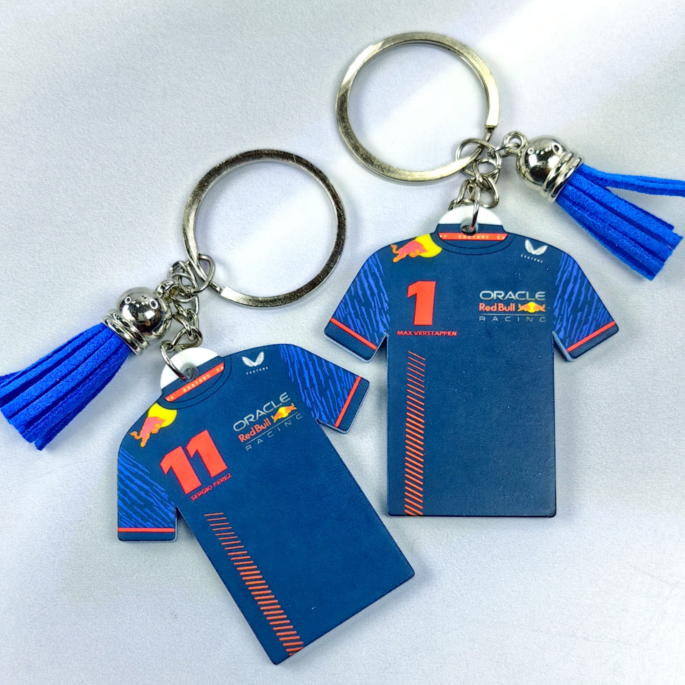 Pack 2 Llavero Polera RedBull 2023 Checo & Max