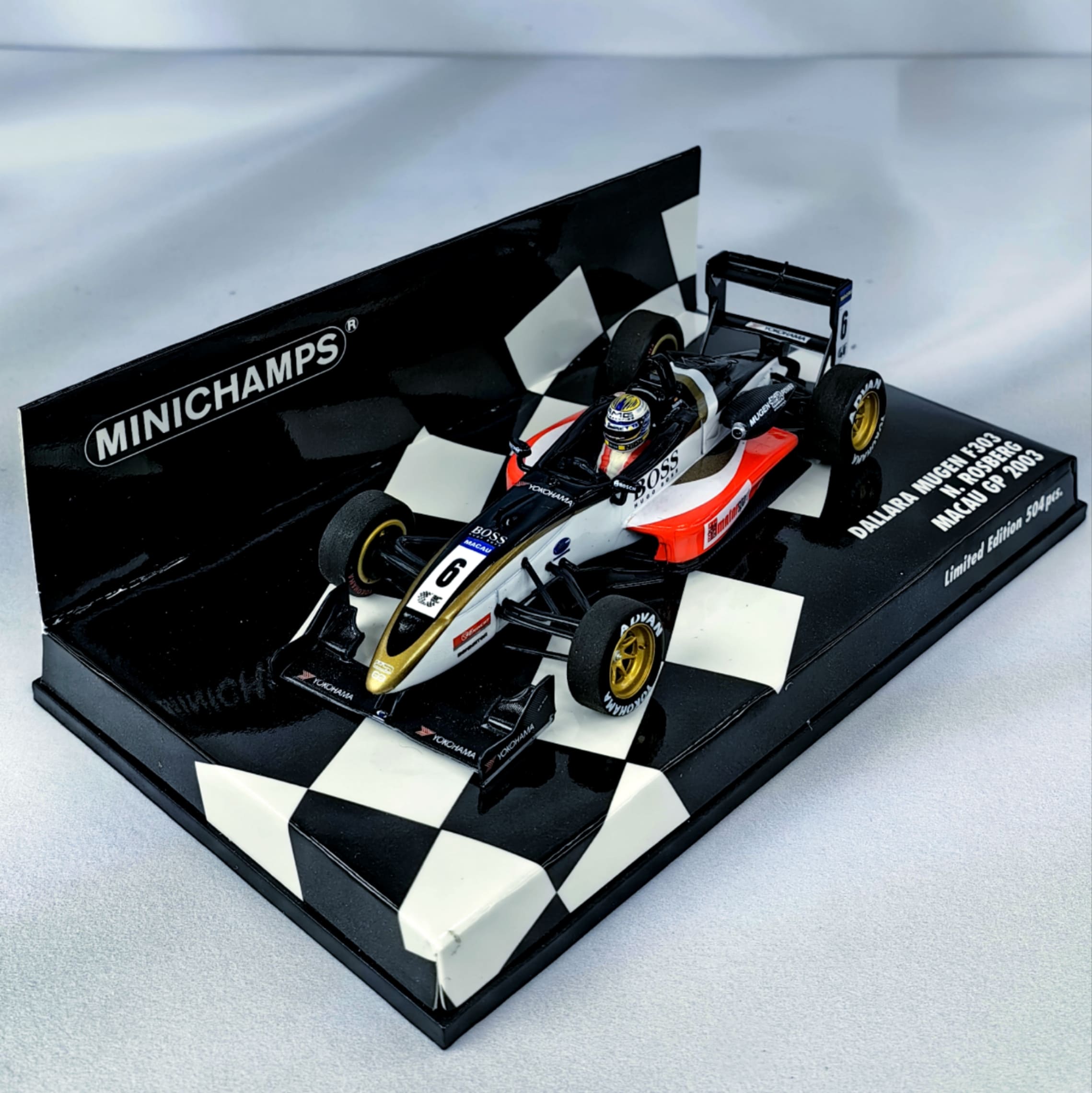 Dallara Mugen F303 2003 #6 Nico Rosberg Minichamps 1:43