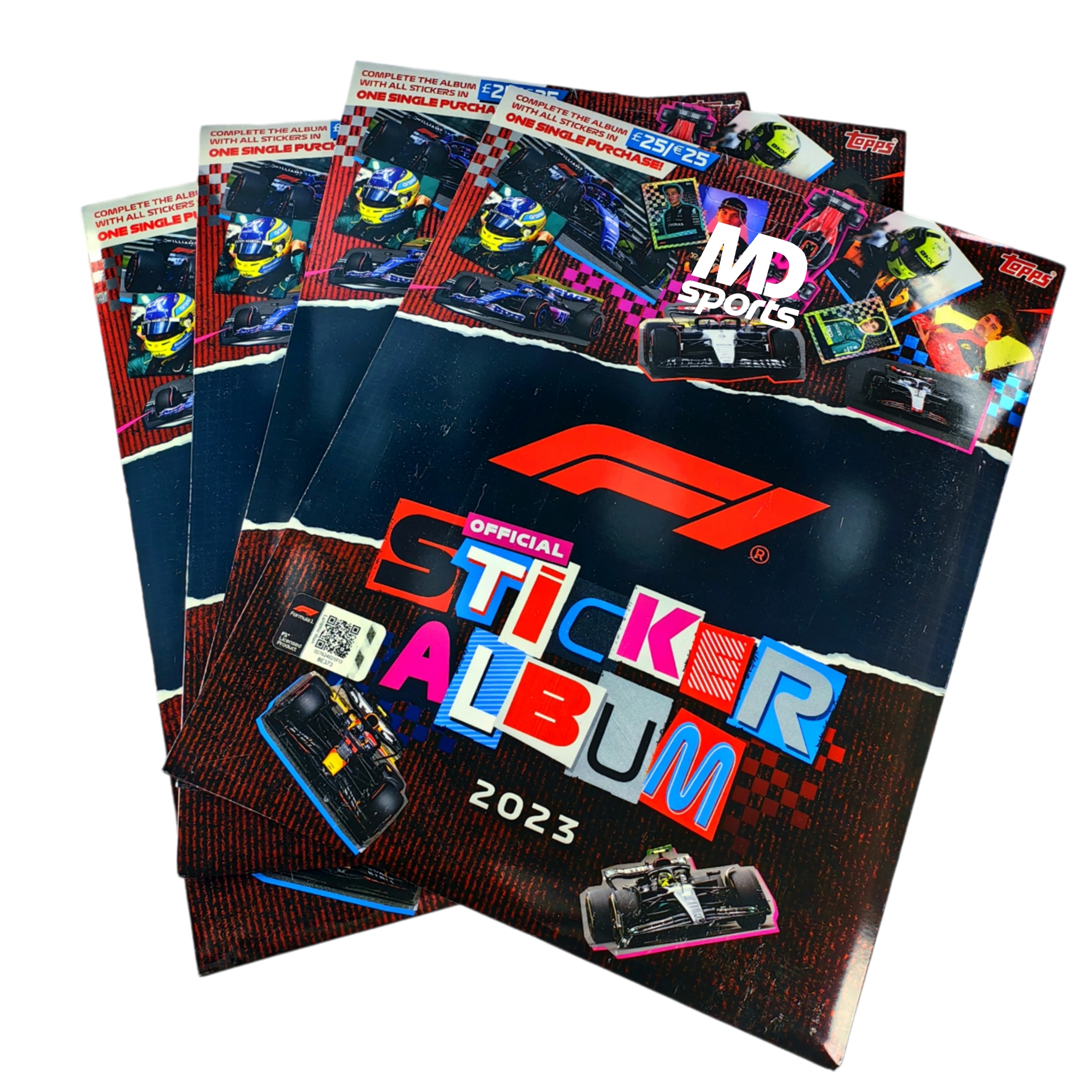 Album TOPPS Formula 1 Temporada 2023 Completo a Pegar (Vers. Inglesa)