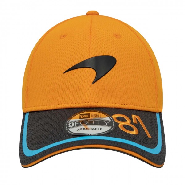 Gorro Oficial NEW ERA Mclaren F1 Team Oscar Piastri 2023 Naranjo