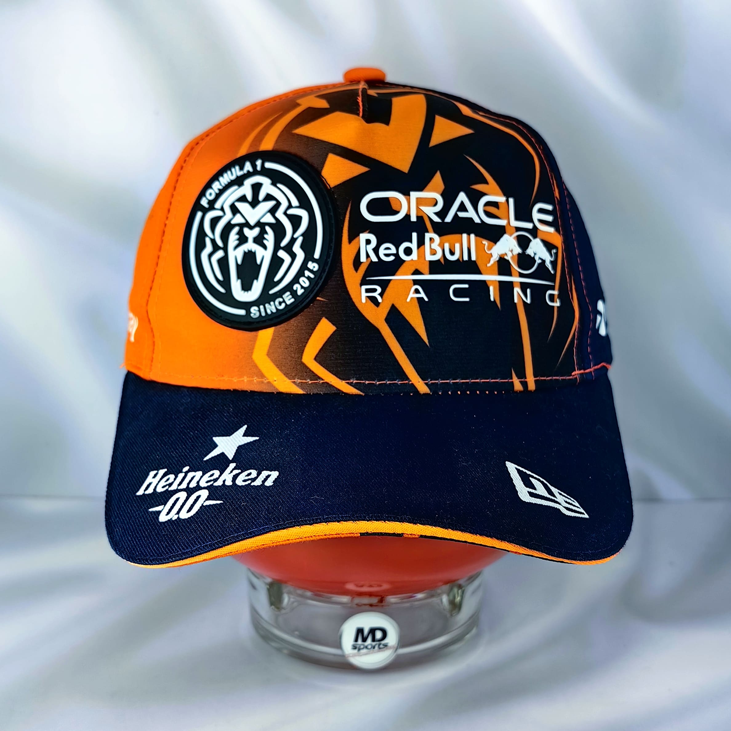 Gorro RedBull Max Verstappen Especial 2024 Azul/Naranjo