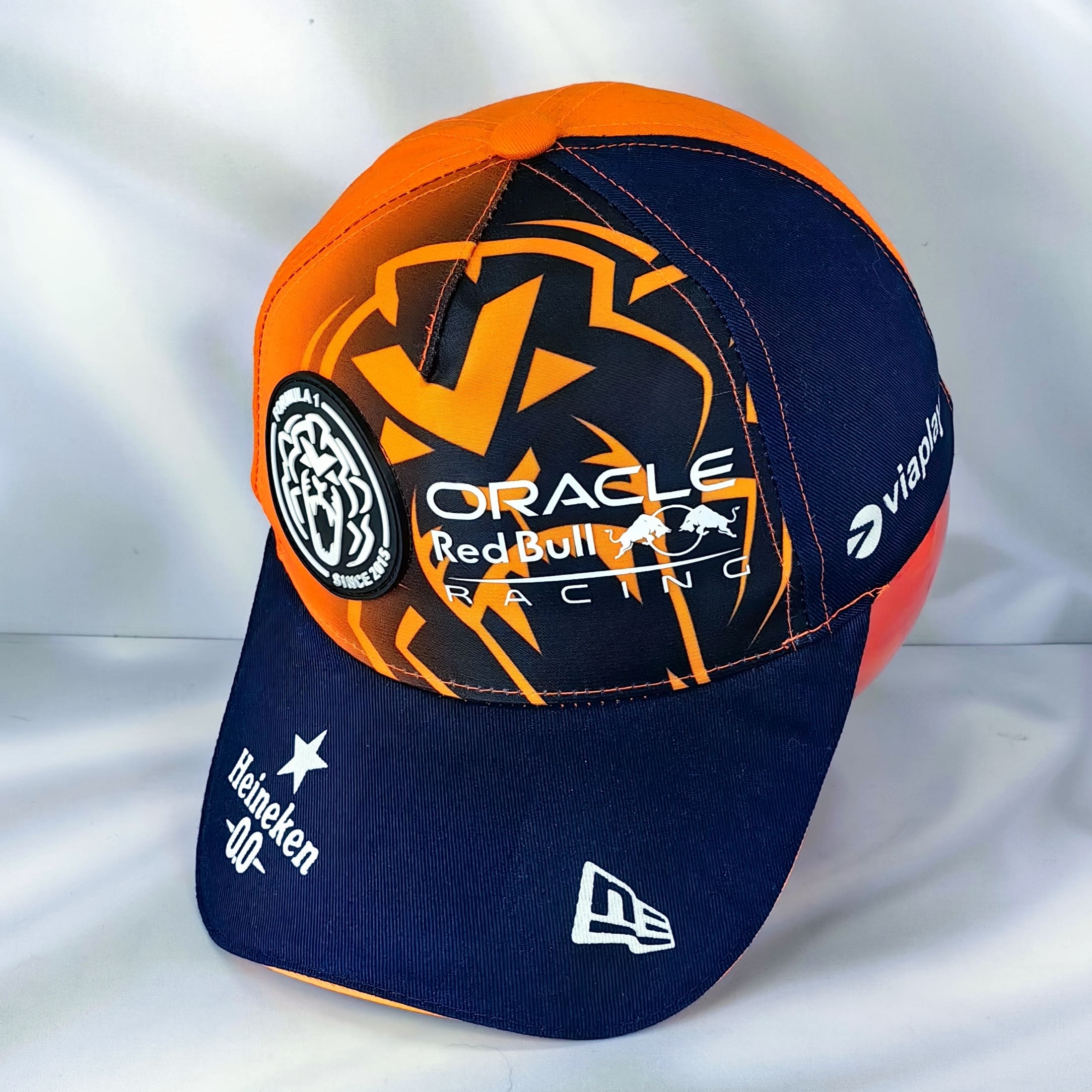 Gorro RedBull Max Verstappen Especial 2024 Azul/Naranjo