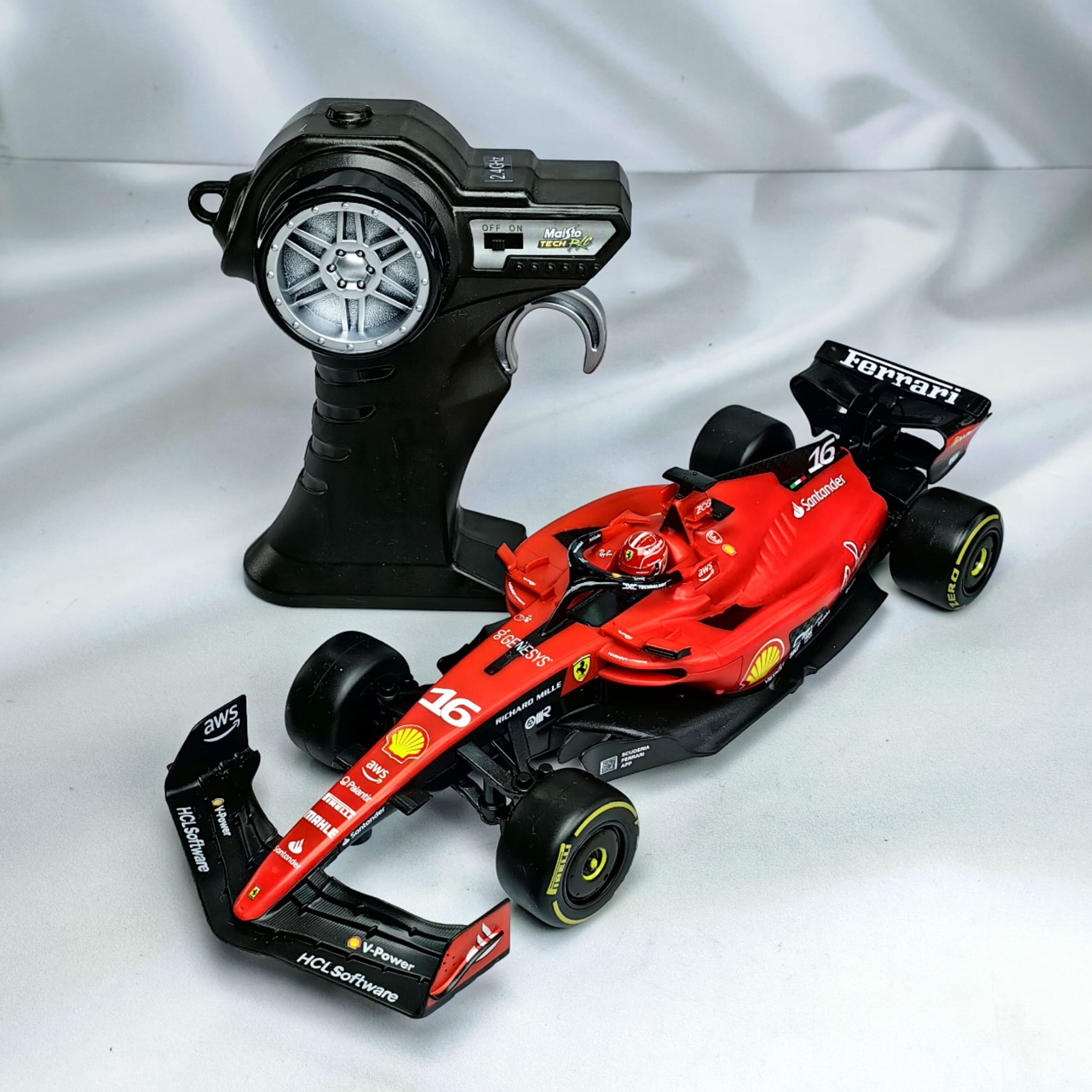 Ferrari SF23 2023 #16 Charles Leclerc Maisto 1:24 Control Remoto