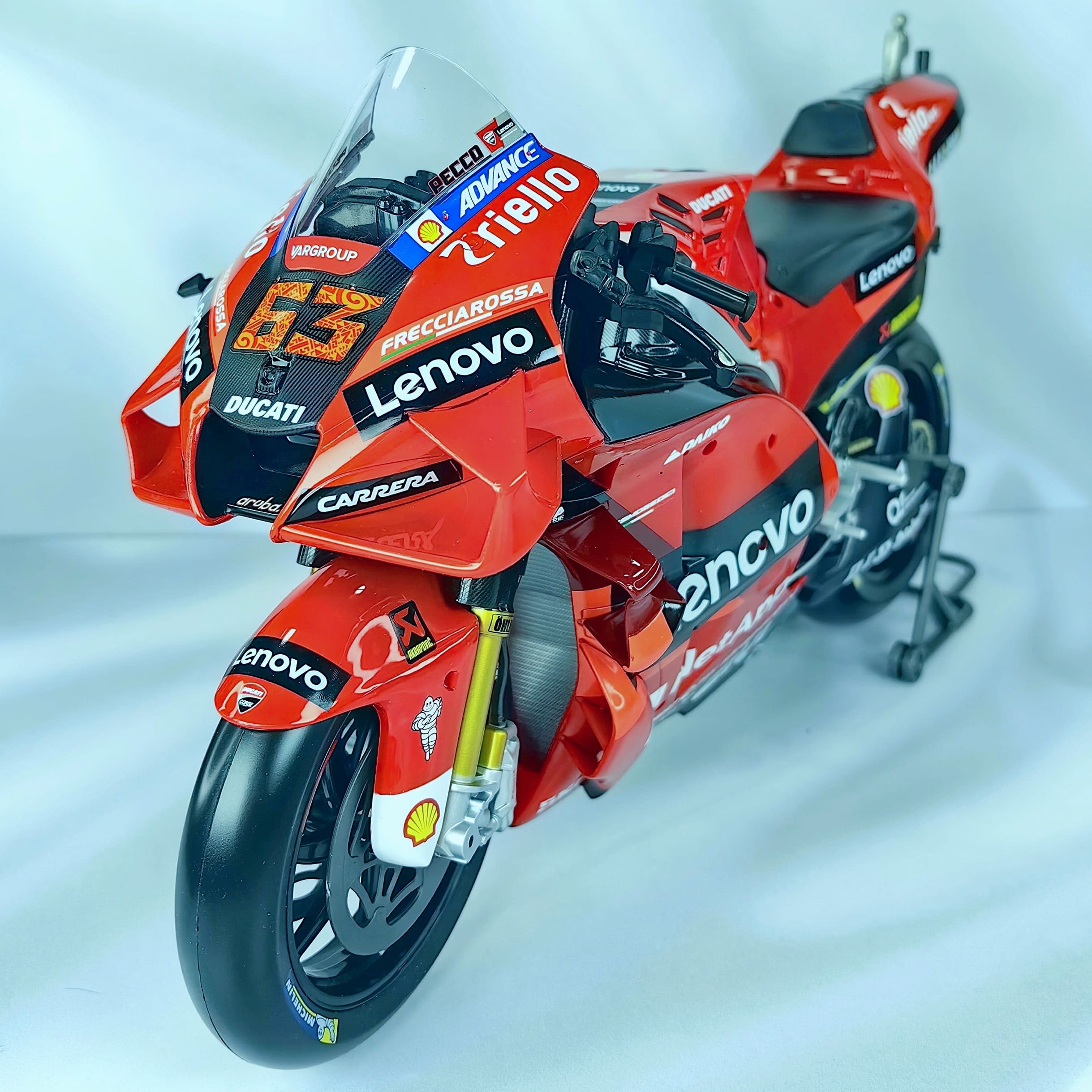 Moto GP Ducati 2022 #63 Francesco Bagnaia Maisto 1:6