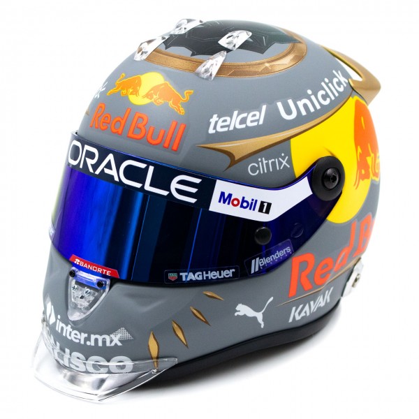 Casco Formula 1 Checo Perez Redbull 2022 Coleccion 1:2