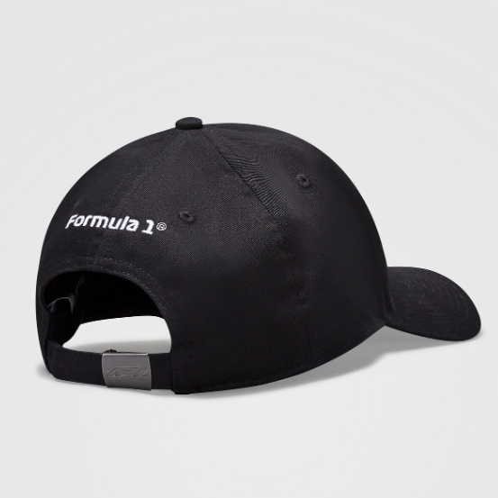 Gorro Oficial Formula 1 Logotipo Bordado F1 3D Negro