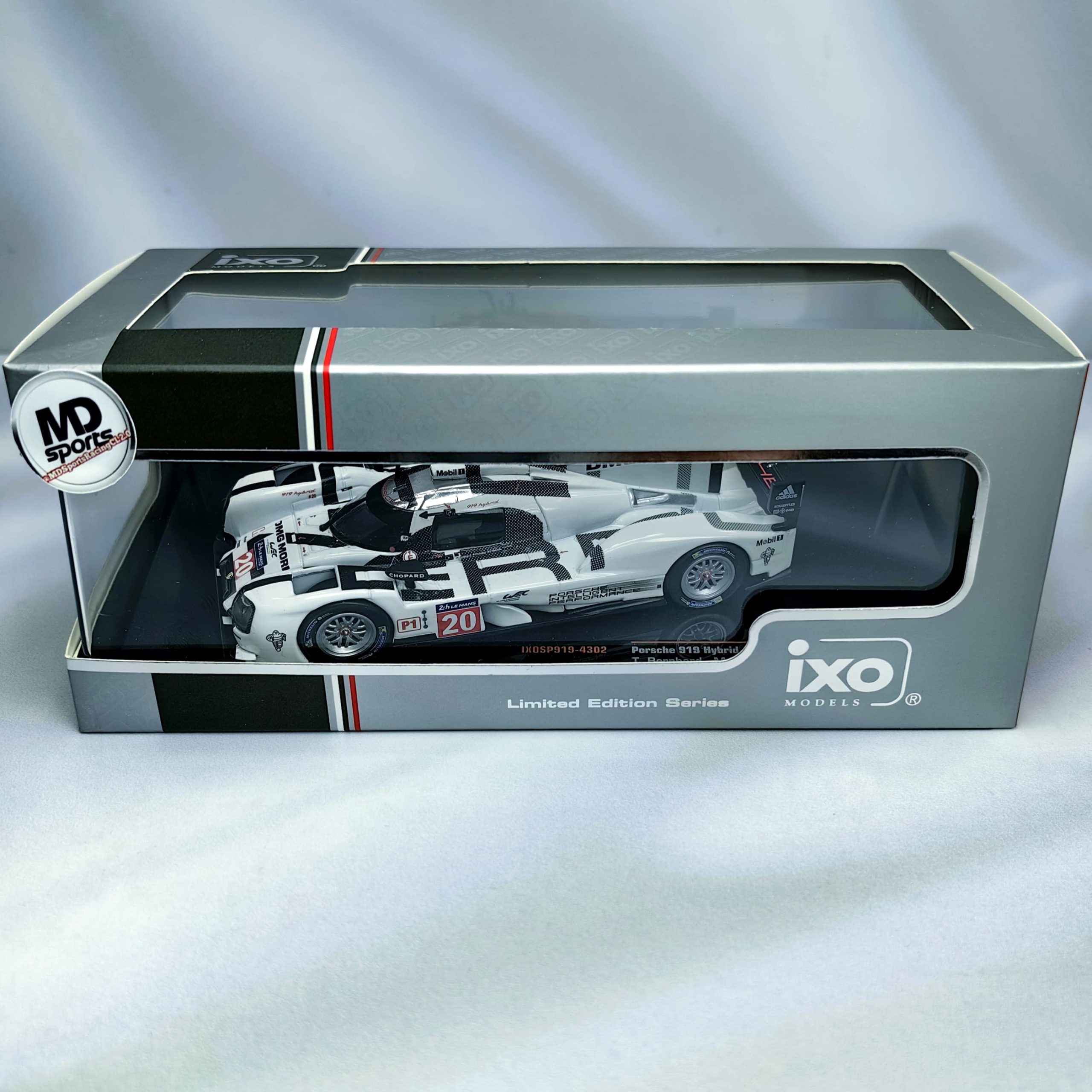 Porsche 919 2014 WEC LeMans #20 Bernhard – Webber – Hartley IXO Models 1:43