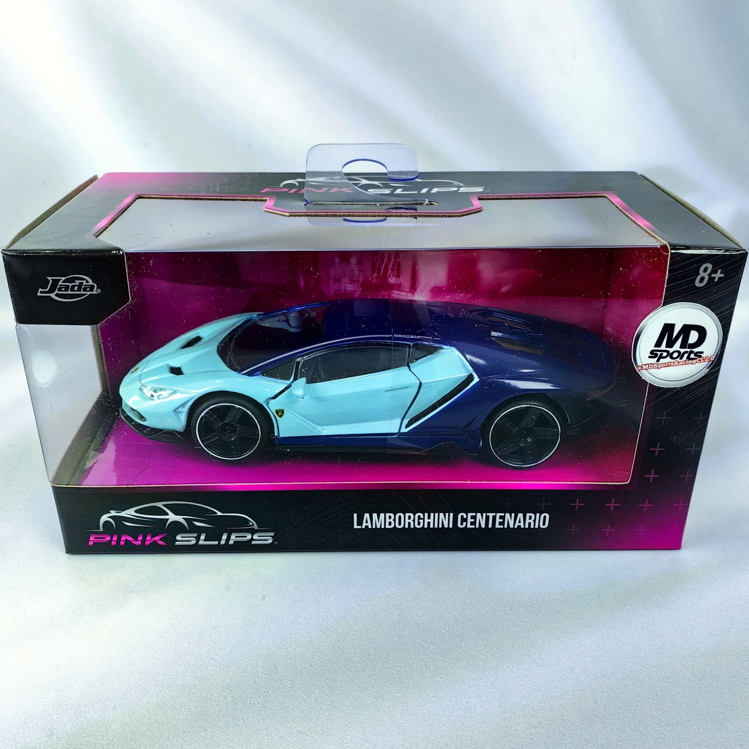 Auto Colección Pink Slips Lamborghini Centenario Azul Jada 1:32