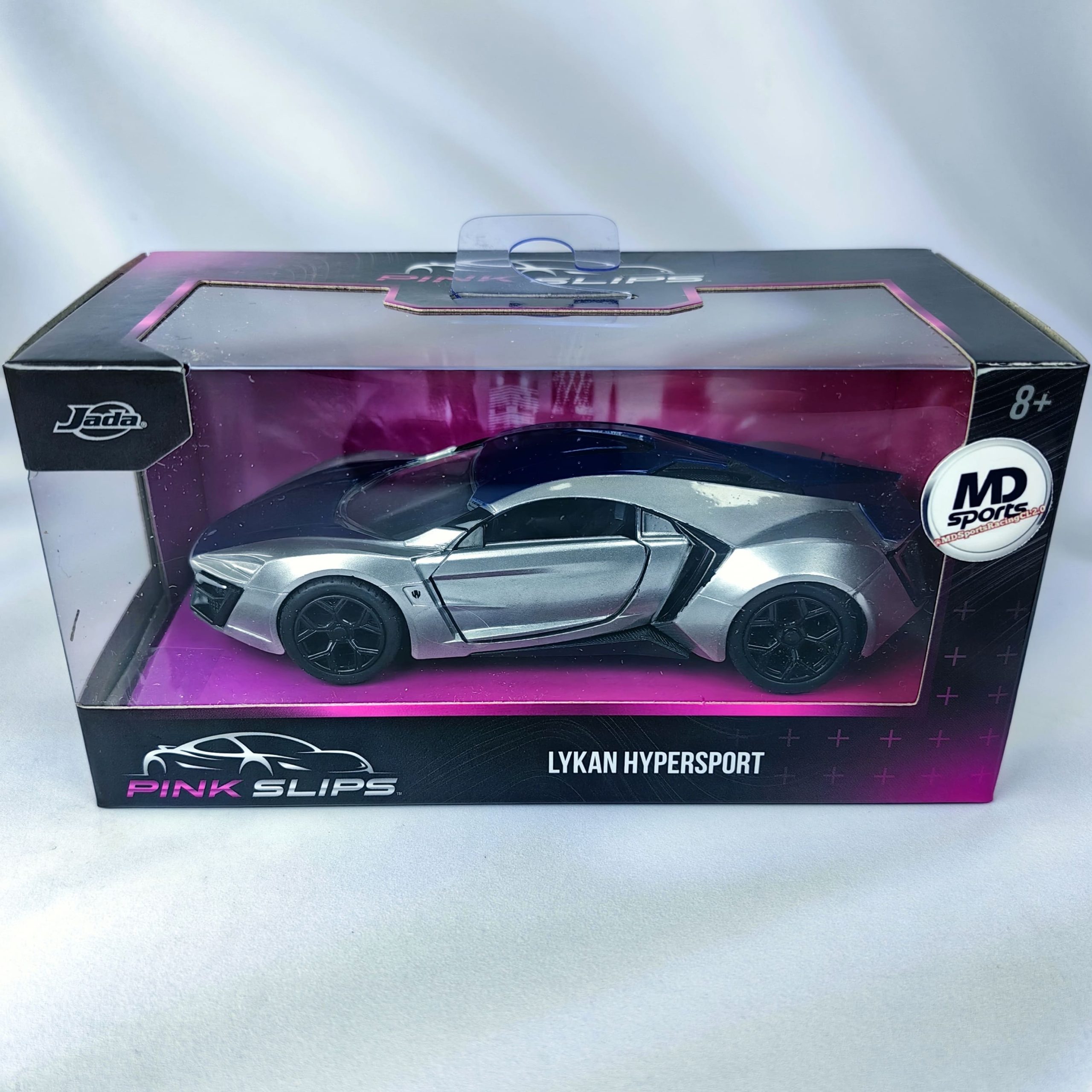 Auto Colección Pink Slips Lykan Hypersport Azul Jada 1:32