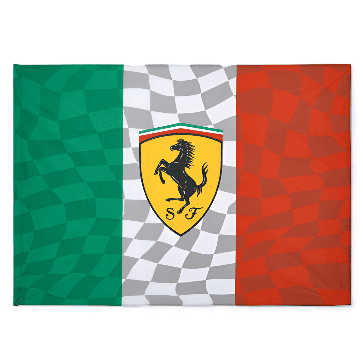 Bandera Italia Scuderia Ferrari Formula 1 Oficial 2024