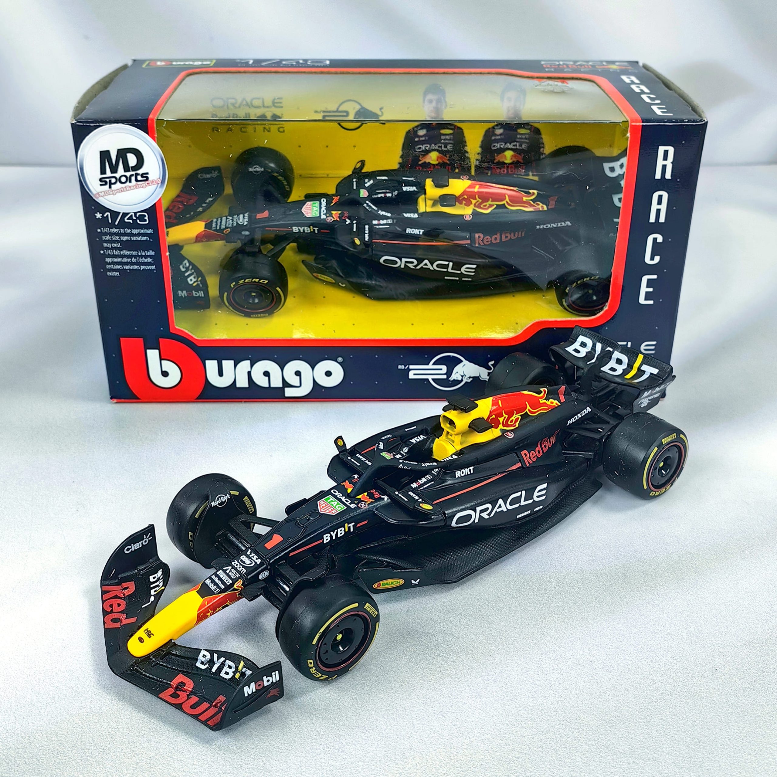 RedBull RB20 2024 #1 Max Verstappen Caja Normal Burago 1:43