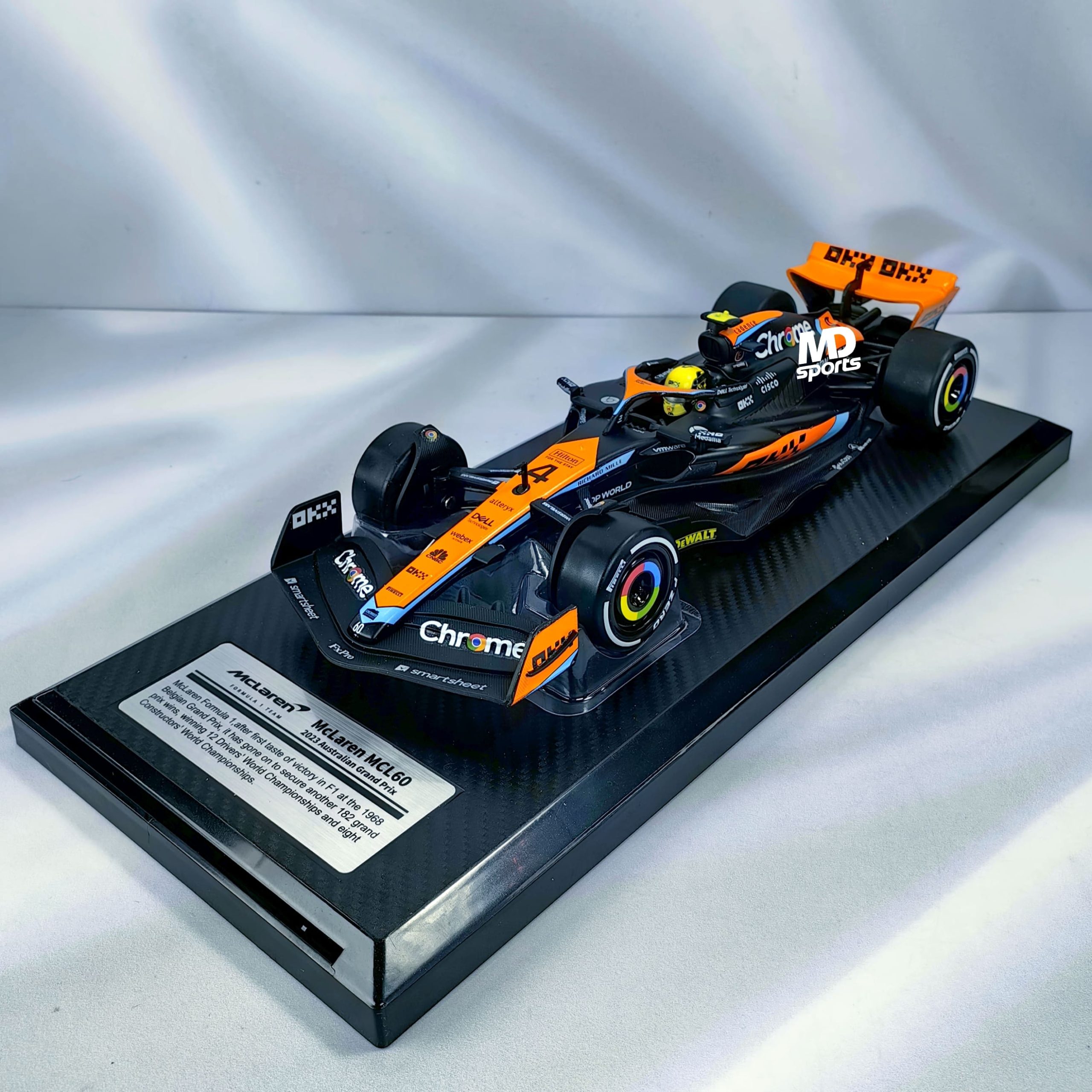 Mclaren MCL60 GP Australia 2023 #4 Lando Norris CCA 1:24