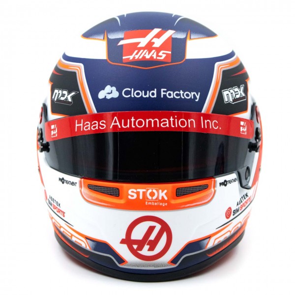 Casco Formula 1 Kevin Magnussen HAAS 2022 BELL 1:2