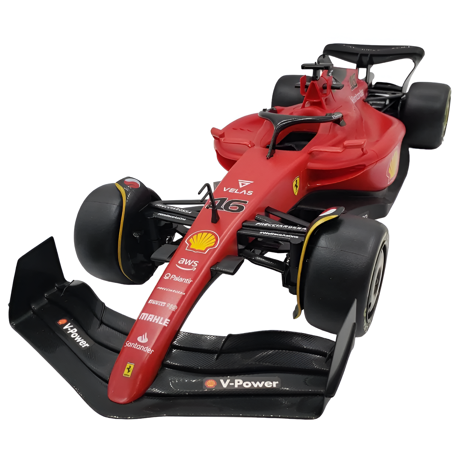 Ferrari F1-75 2022 #16 Charles Leclerc Rastar 1:12 Control Remoto