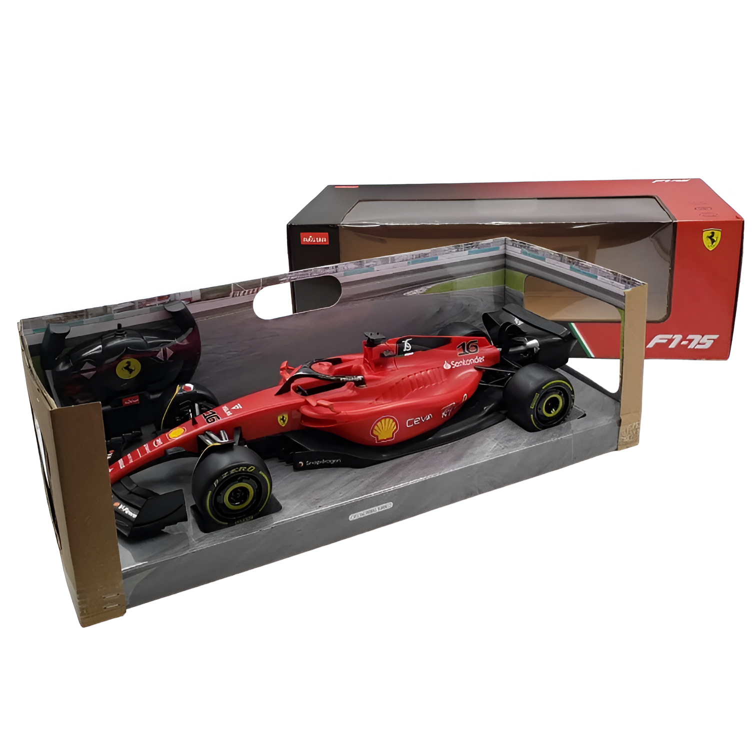 Ferrari F1-75 2022 #16 Charles Leclerc Rastar 1:12 Control Remoto