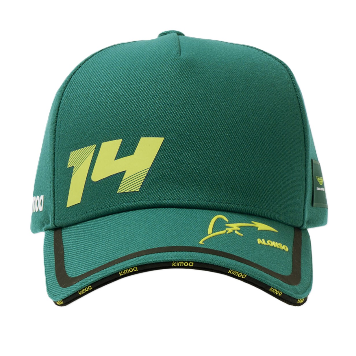 Gorro Kimoa Oficial Aston Martin Fernando Alonso 2024 Verde