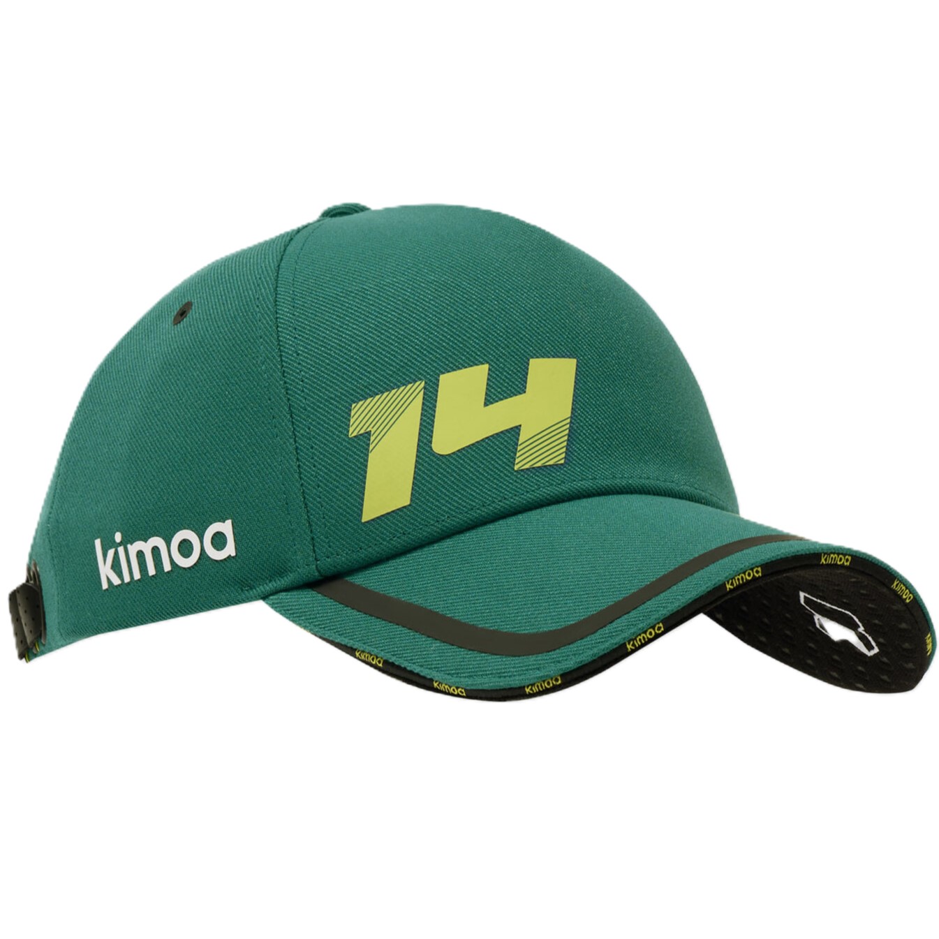 Gorro Kimoa Oficial Aston Martin Fernando Alonso 2024 Verde