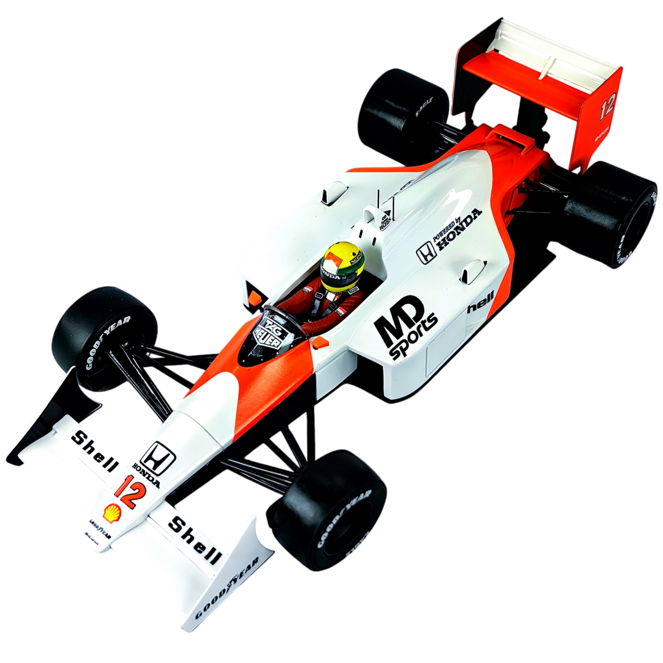 Mclaren MP4/4 1988 GP Japon #12 Ayrton Senna Premium X 1:18