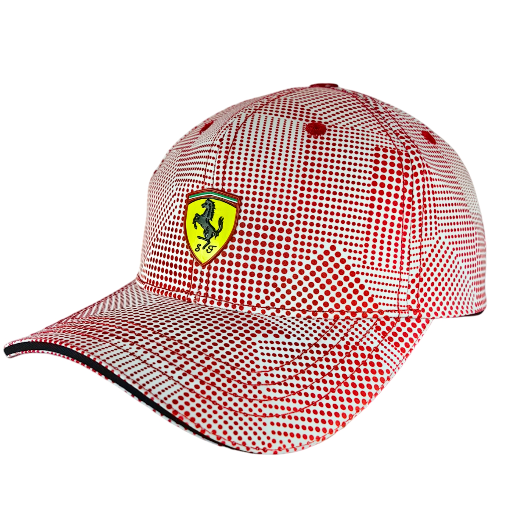 Gorro Scuderia Ferrari 2023 Diseño Punto Rojo