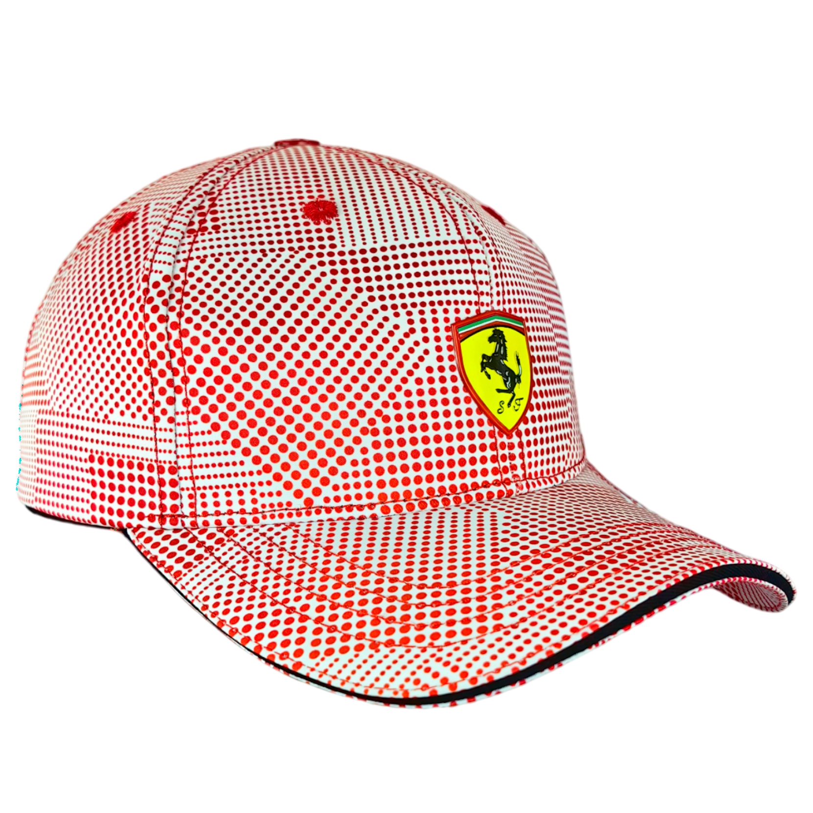 Gorro Scuderia Ferrari 2023 Diseño Punto Rojo