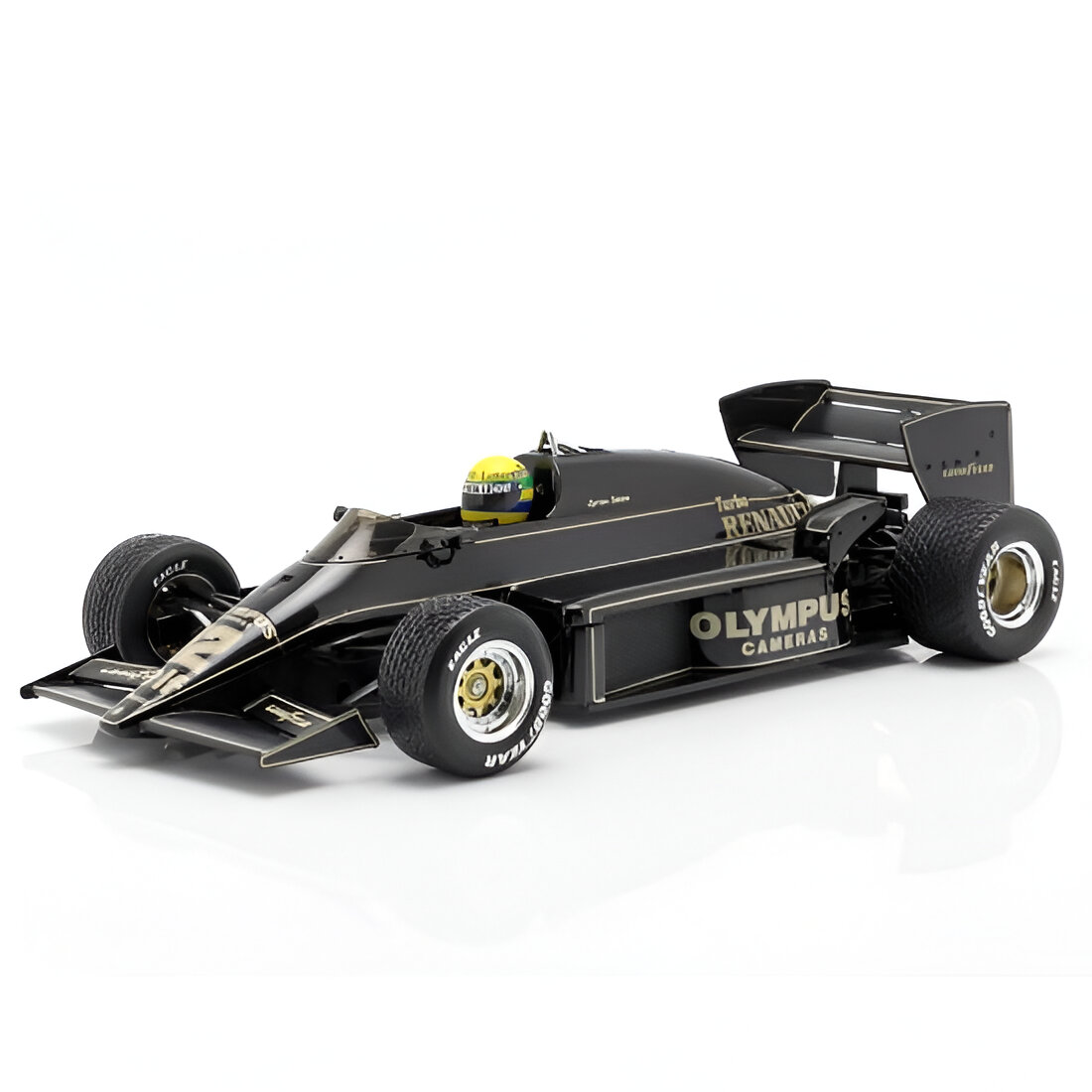 Lotus 97T 1985 GP Portugal #12 Ayrton Senna Premium X 1:18