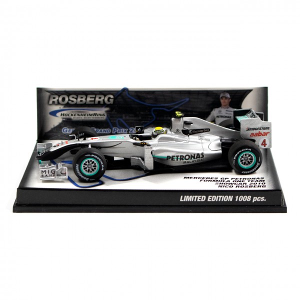 Mercedes Showcar 2010 #4 Nico Rosberg Minichamps 1:43