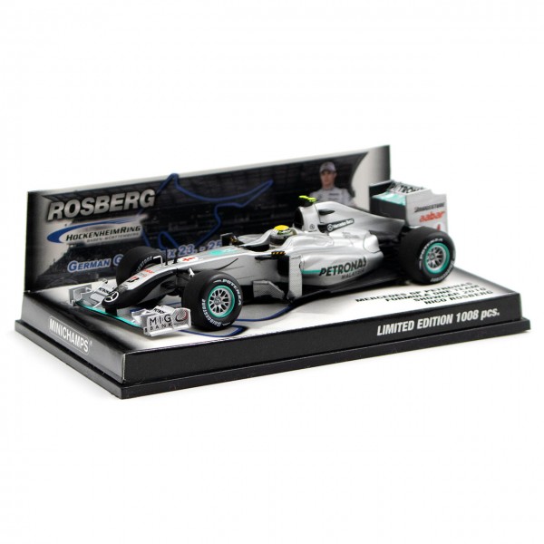 Mercedes Showcar 2010 #4 Nico Rosberg Minichamps 1:43