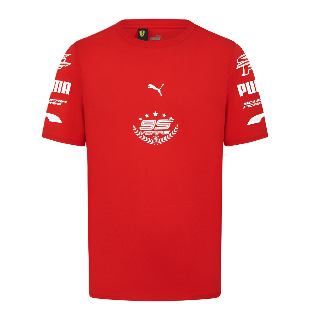 Polera PUMA Scuderia Ferrari F1 95 Años Oficial Roja 2024