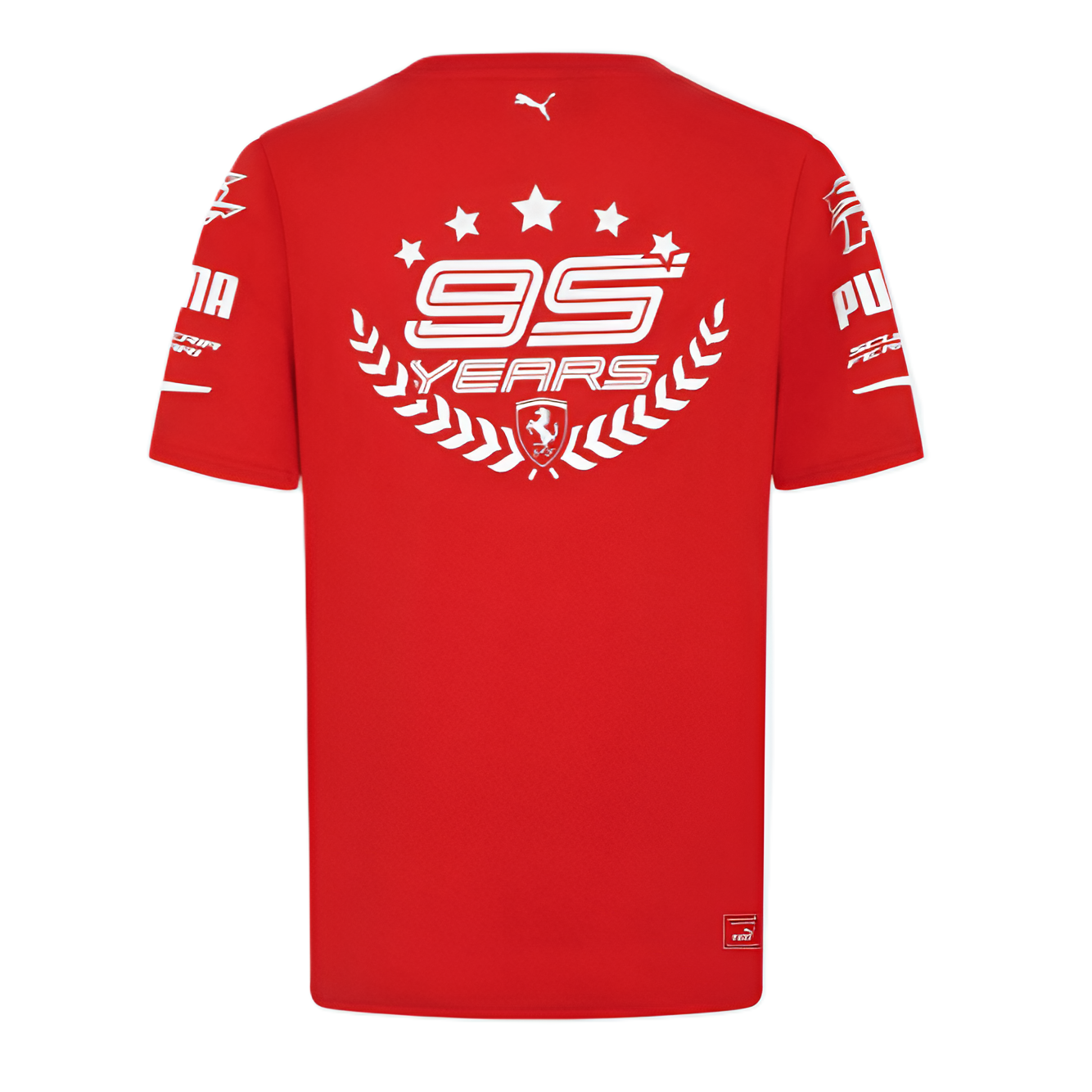 Polera PUMA Scuderia Ferrari F1 95 Años Oficial Roja 2024