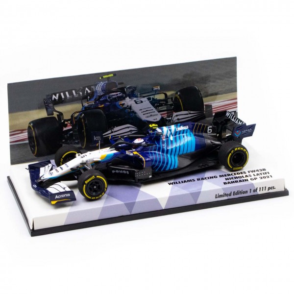 Williams FW43B 2021 #63 George Russell Minichamps 1:43