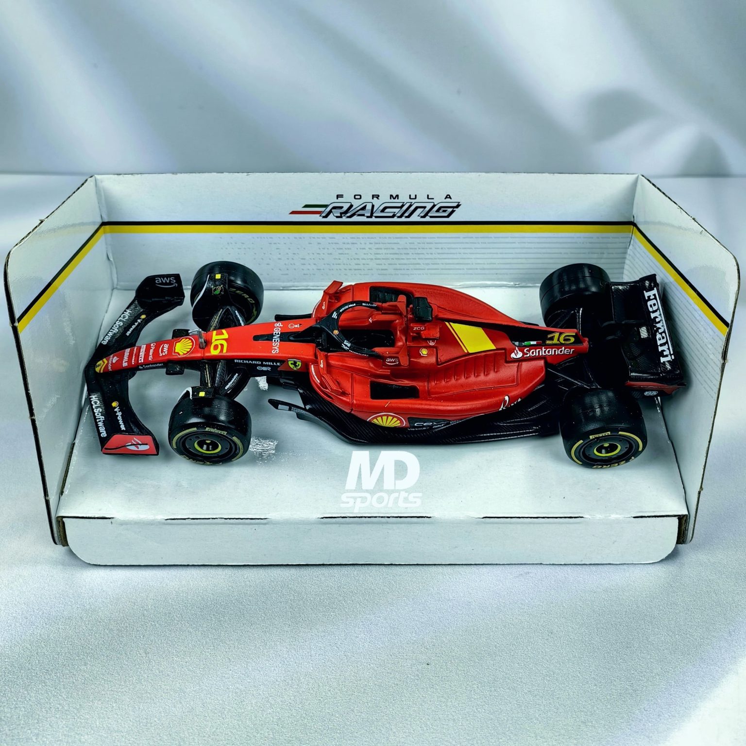Ferrari F1 SF-23 N°55 C.Sainz Monza 2023 1/43° Burago - Les Miniatures