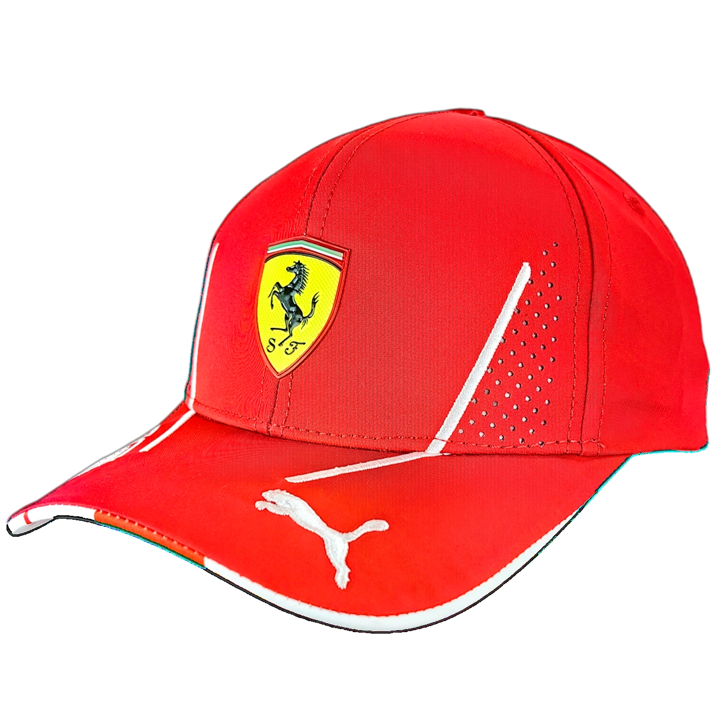 Gorro Scuderia Ferrari Leclerc 2024 Rojo