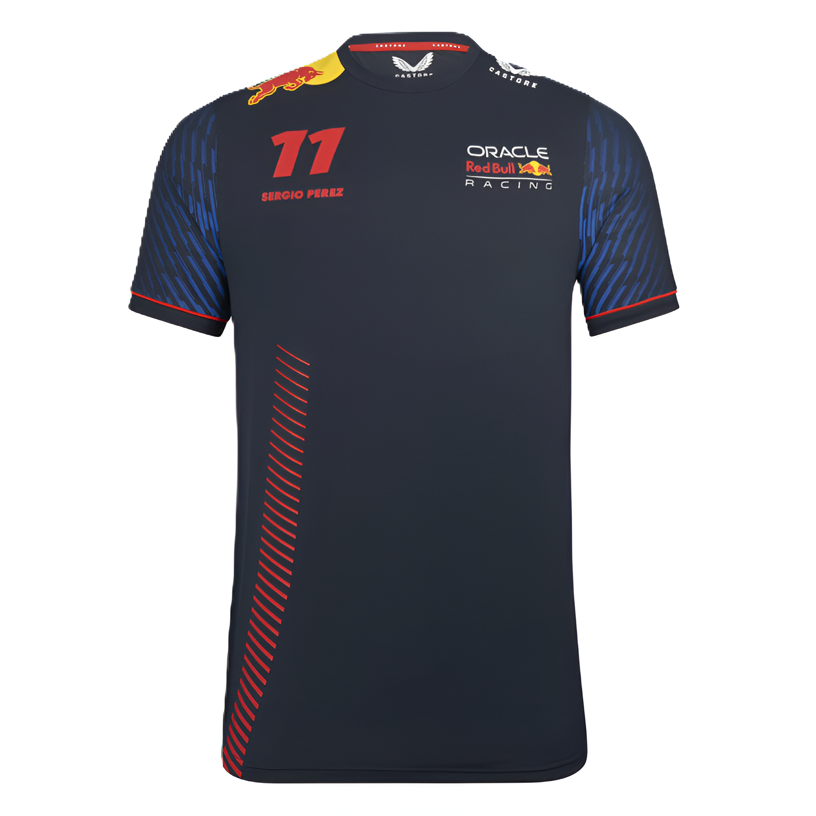 Polera CASTORE Oficial Oracle RedBull Racing Team 2023 Checo Perez