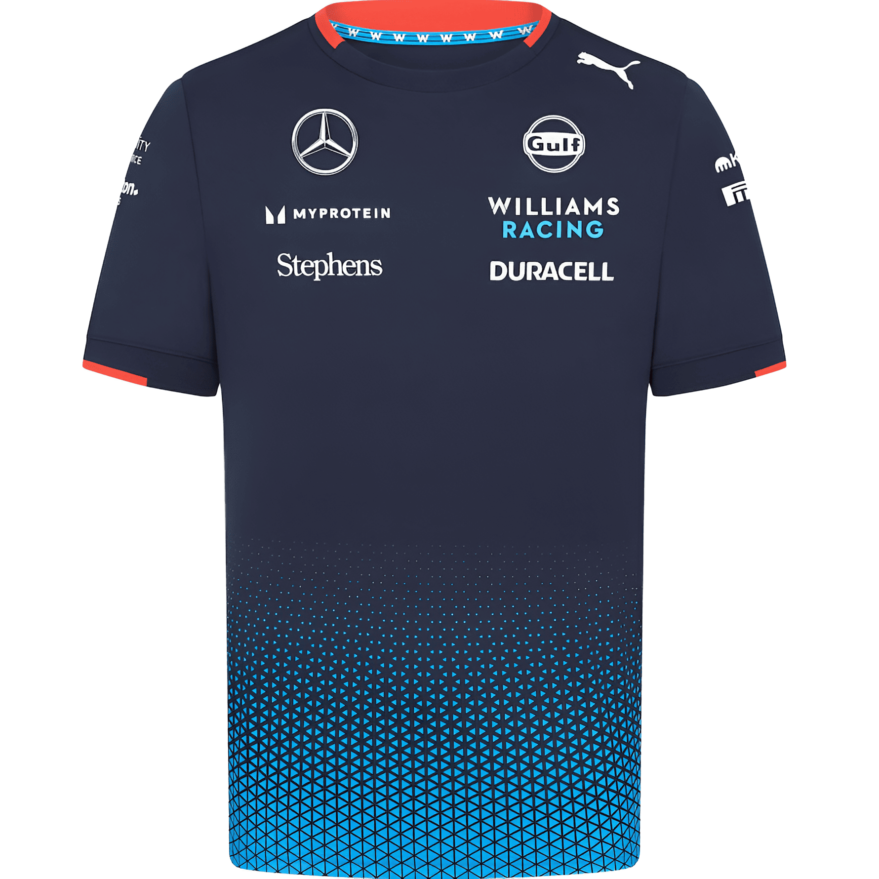 Polera PUMA Oficial Williams Racing F1 Team 2024 Azul