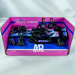 Alpine A524 GP Bahrein 2024 #31 Esteban Ocon Caja Normal Burago 1:43