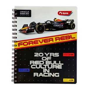 Cuaderno Universitario Torre RedBull Racing 100 hojas