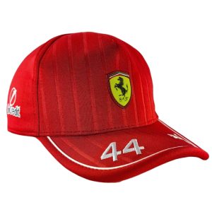 Gorro Scuderia Ferrari Lewis Hamilton 2025 Rojo