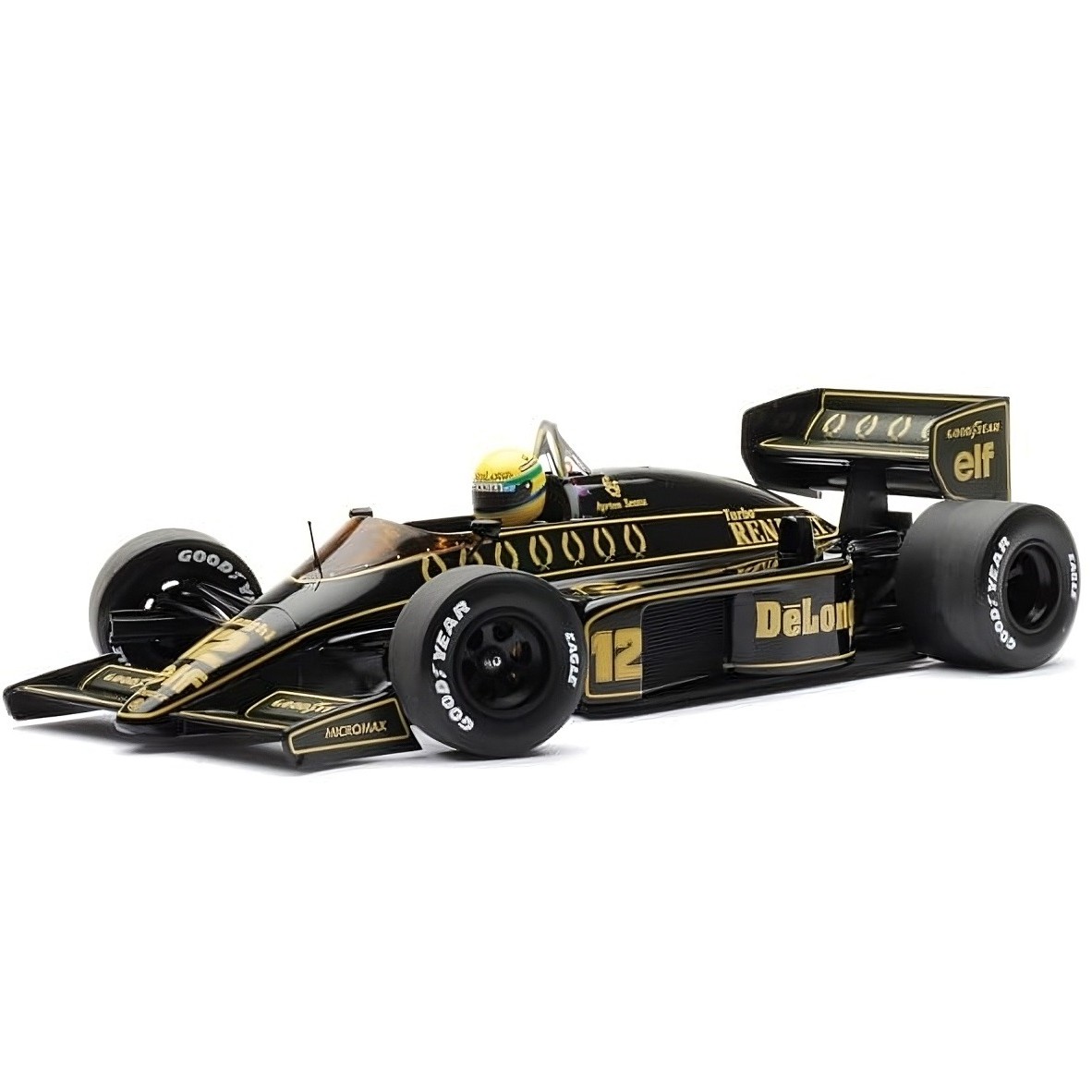 Lotus 98T 1986 #12 Ayrton Senna Minichamps 1:18